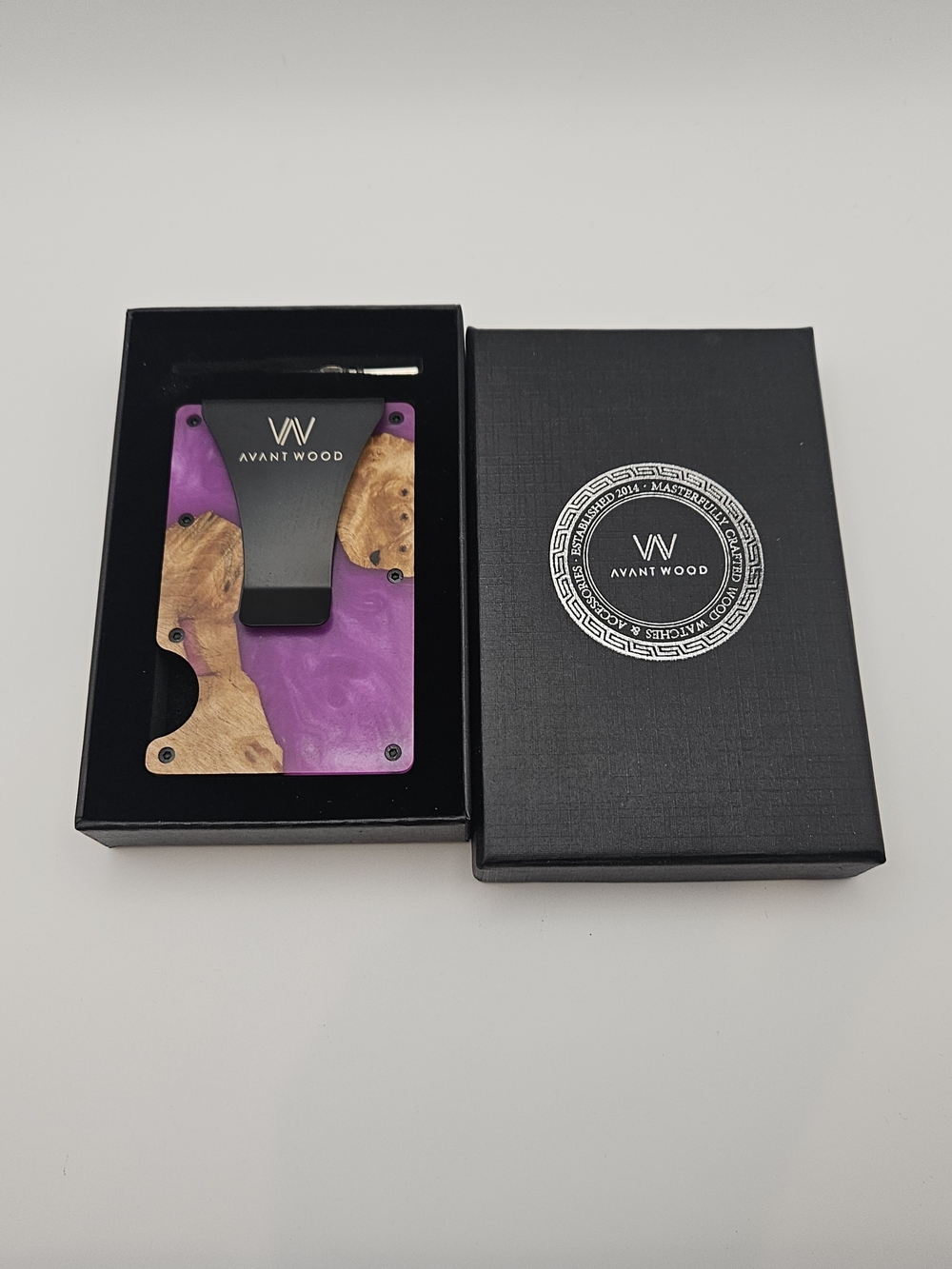 Avant Wood Wallet Card Holder